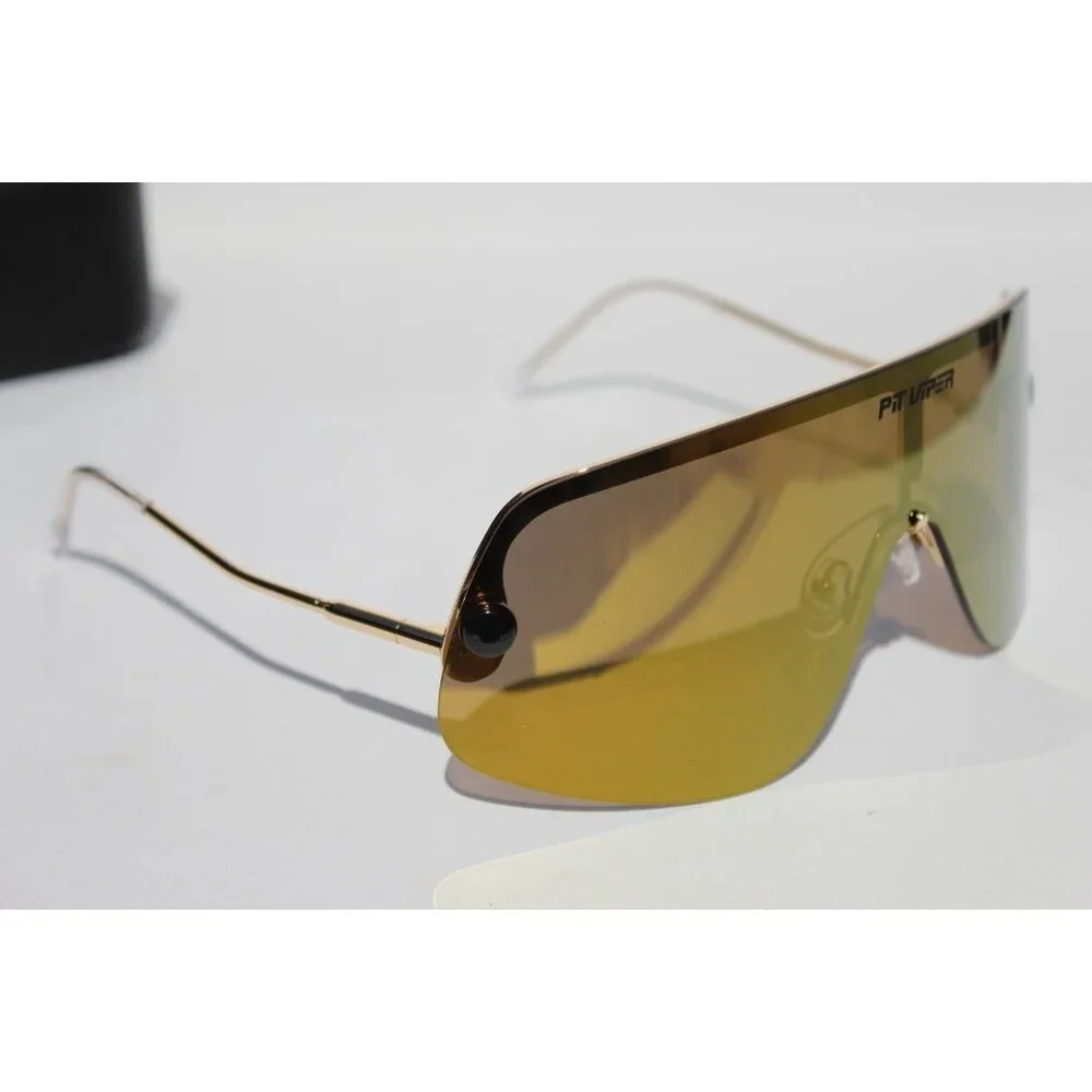 PIT VIPER The Gold Standard Limousine POLARIZED Sunglasses Revo Interchange NEW